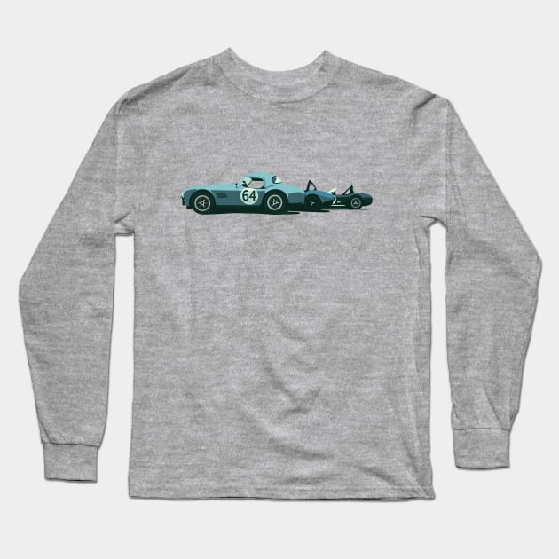 Shelby Cobra Long Sleeve T-Shirt by GalfiZsolt